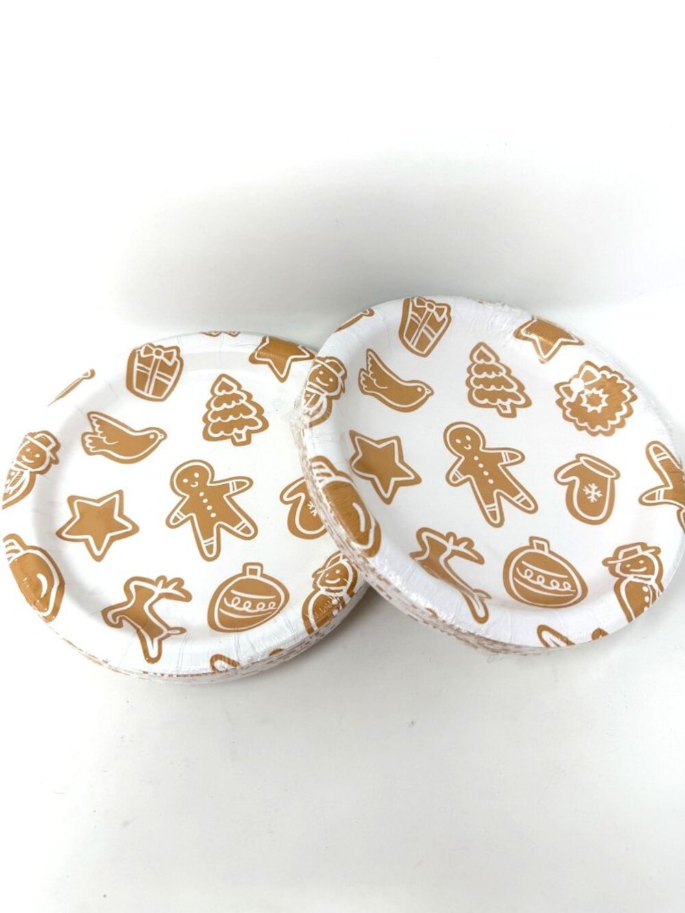 Target 20ct 6.75" Christmas Gingerbread Snack Paper Plates - Spritz™ Disposable